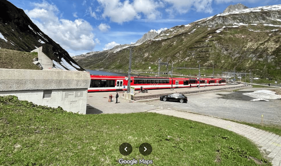 WC Oberalppass, Švýcarsko
