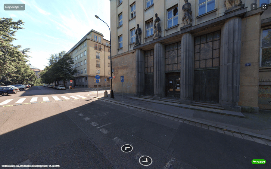 Parkoviště Lannova ul., Praha 1