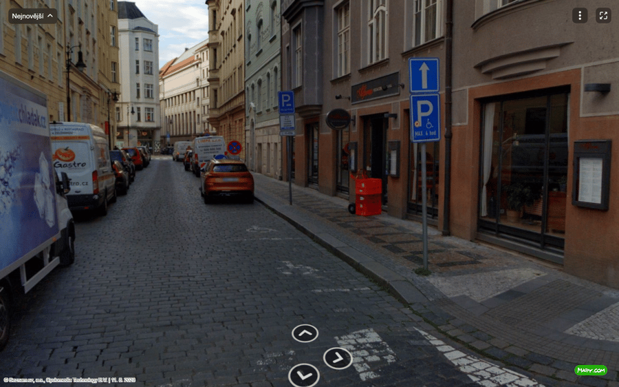 Parkoviště Žatecká ul., Praha 1