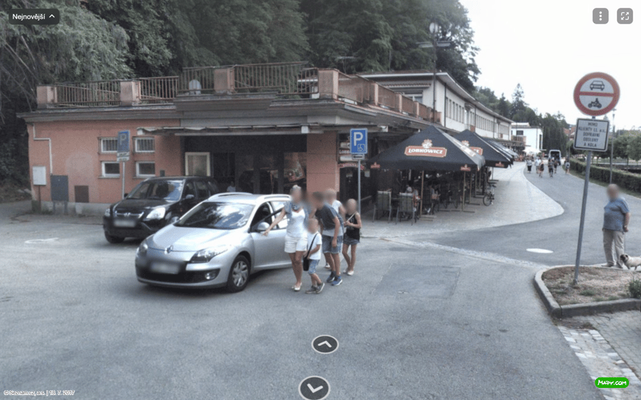 Parkoviště Lázeňské nám., Luhačovice