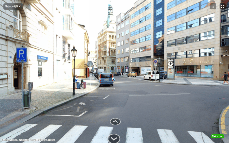 Parkoviště Rybná ul., Praha 1