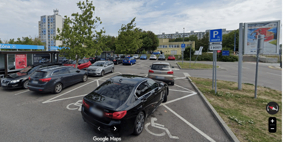 Parkoviště Panónska cesta, Bratislava, Slovensko