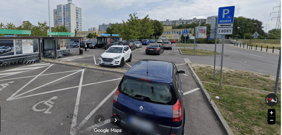 Parkoviště Panónska cesta, Bratislava, Slovensko
