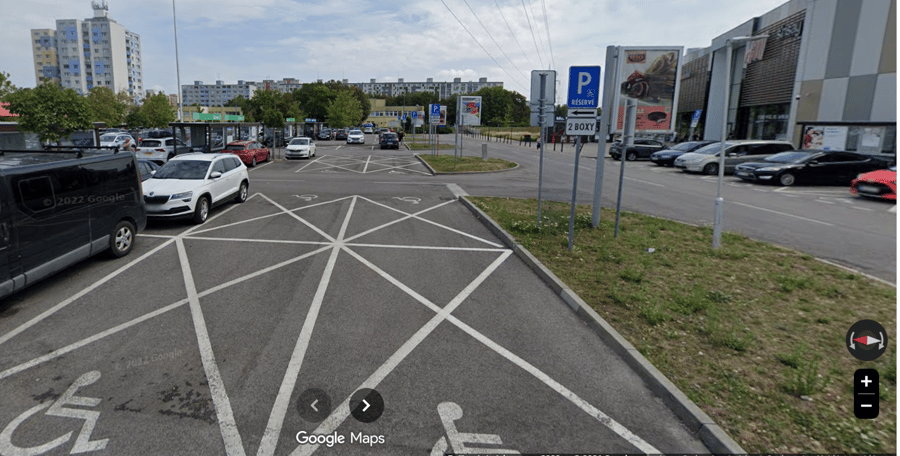 Parkoviště Panónska cesta, Bratislava, Slovensko