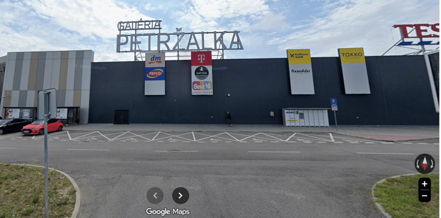 Parkoviště Panónska cesta, Bratislava, Slovensko