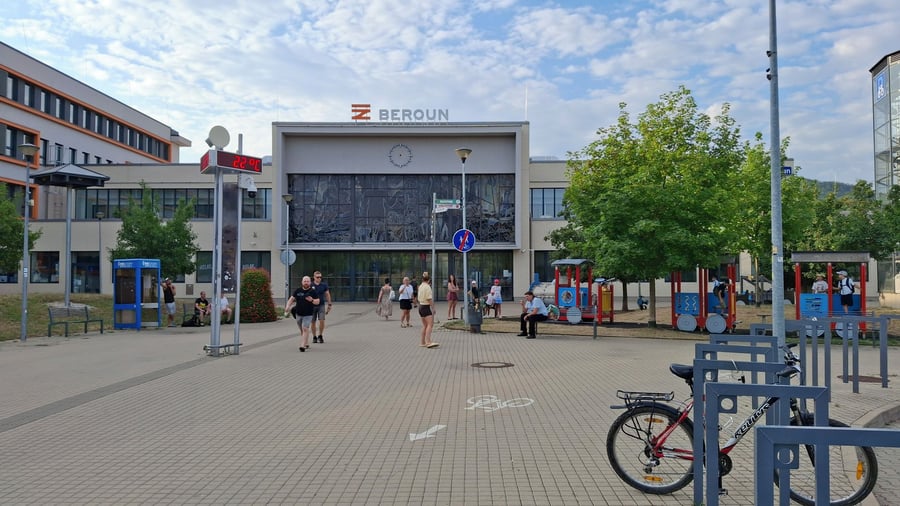 WC nádraží Beroun