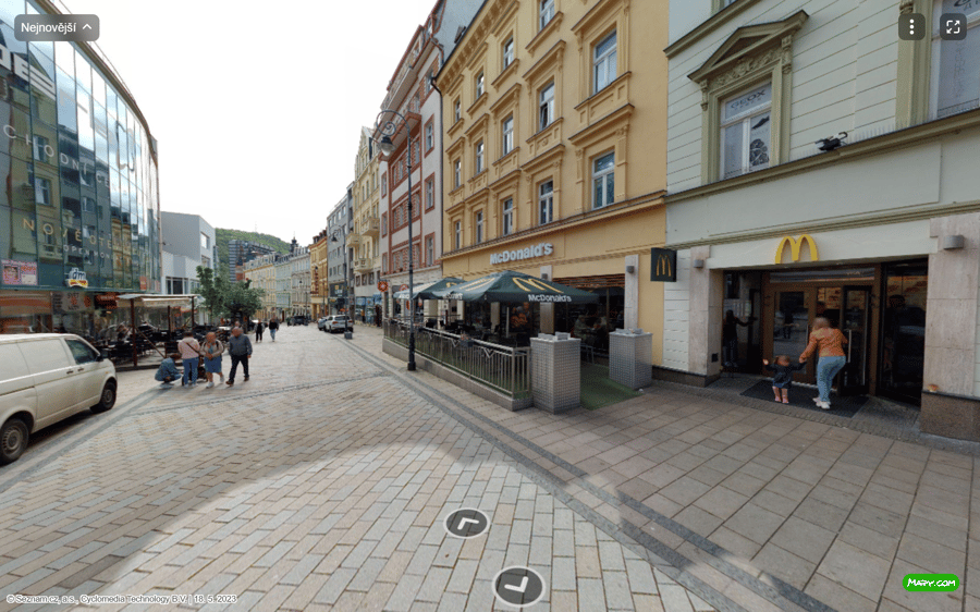McDonald's, ul. T. G. Masaryka, Karlovy Vary