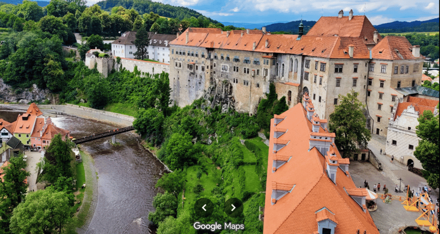 WC Státní hrad a zámek Český Krumlov