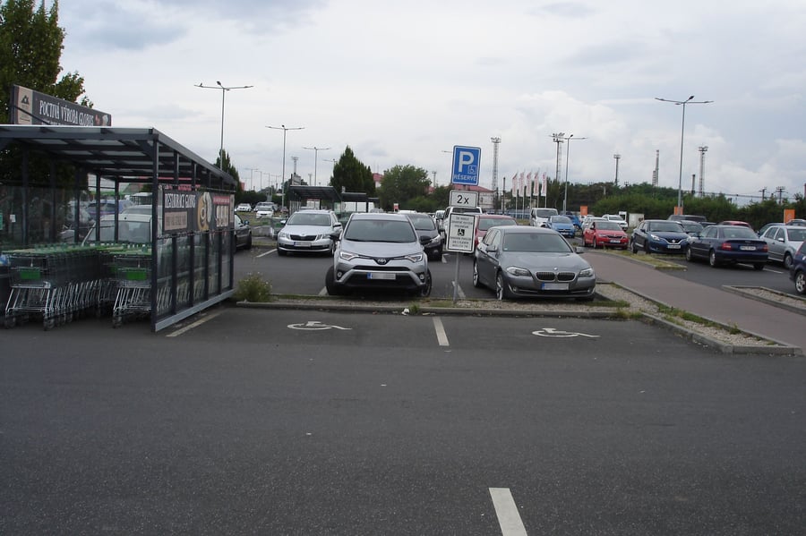 Parkoviště Černovická ul., Chomutov