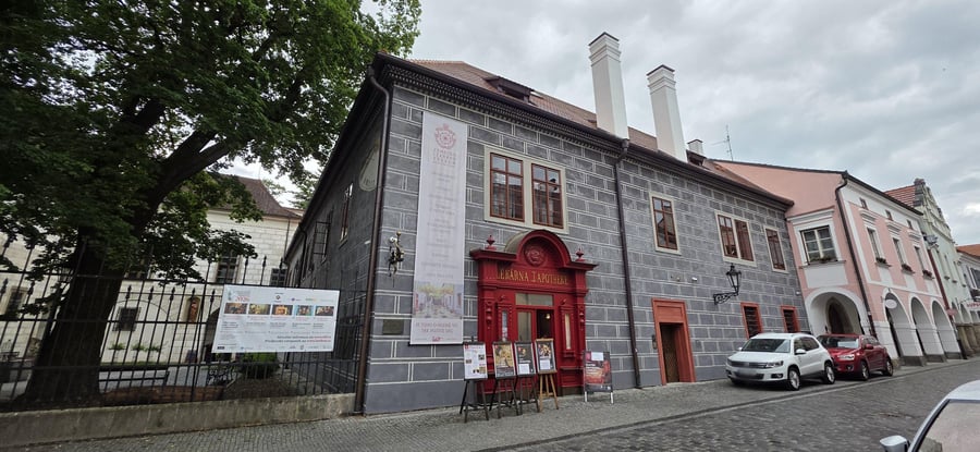 Kavárna Zámecká lékárna, Třeboň