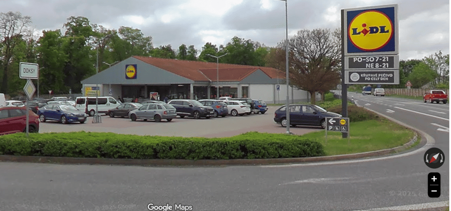 Lidl Zámecká ul., Doksy