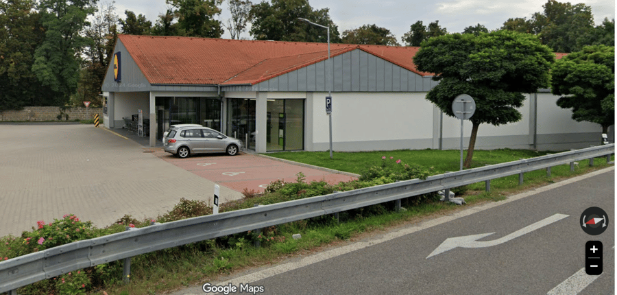 Parkoviště Lidl Zámecká ul., Doksy