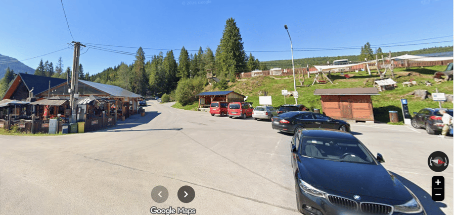 Parkoviště Oravice, Slovensko