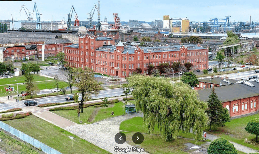 Parkoviště Plac Solidarności, Gdaňsk, Polsko