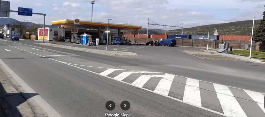 Shell Bratislavská ul., Trenčín, Slovensko