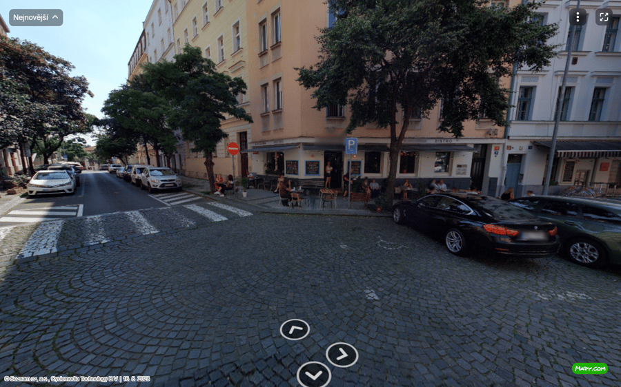 Parkoviště Americká ul., Praha 2 – Vinohrady