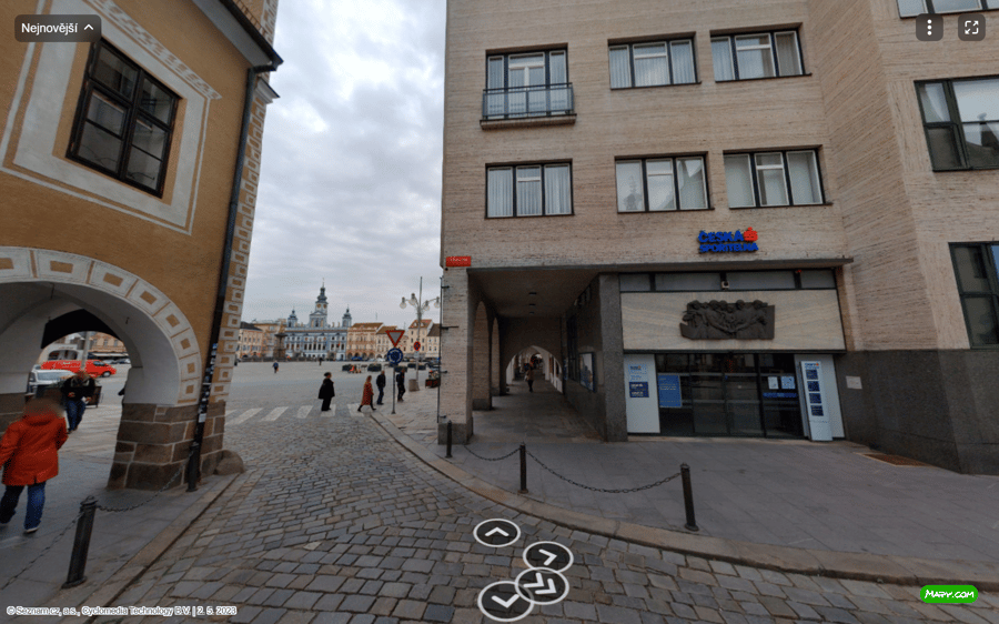 ČS ATM nám. P. Otakara II., České Budějovice