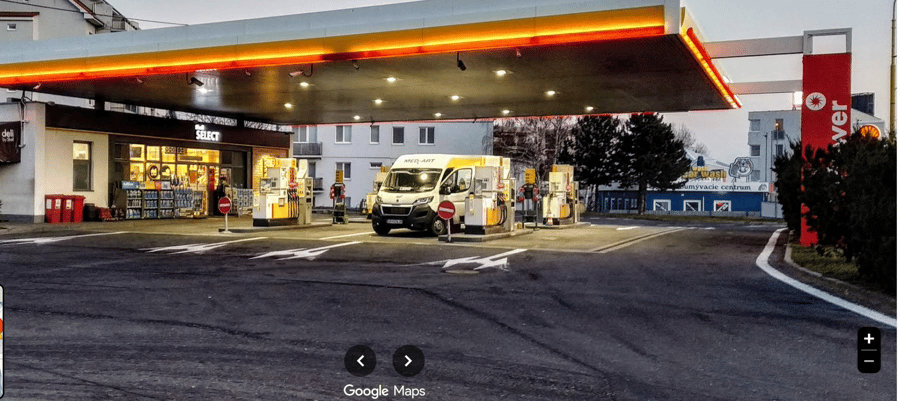 Shell Popradská ul., Bratislava, Slovensko