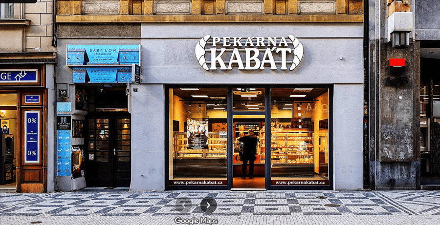 Pekárna Kabát, Spálená ul, Praha 1