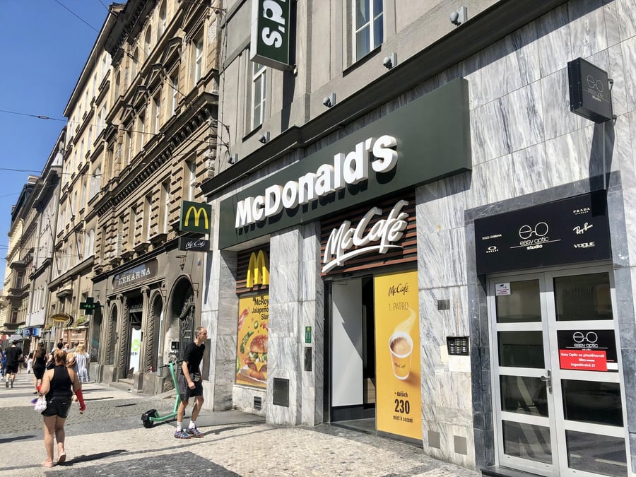 McDonald’s Jugoslávská ul., Praha 2