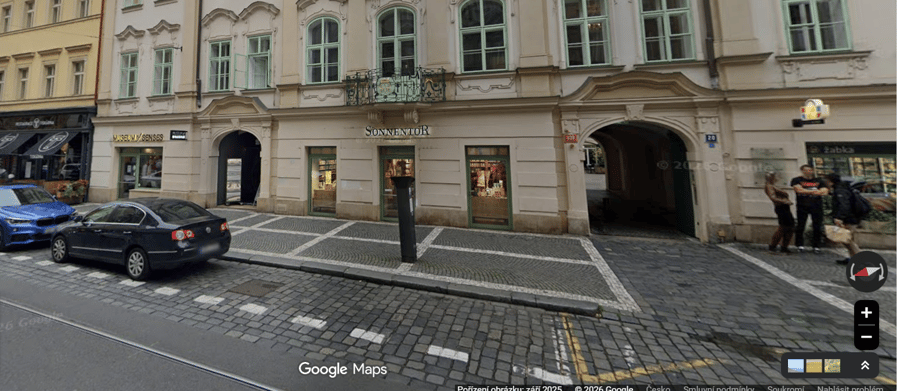 Sonnentor Jindřišská ul., Praha 1