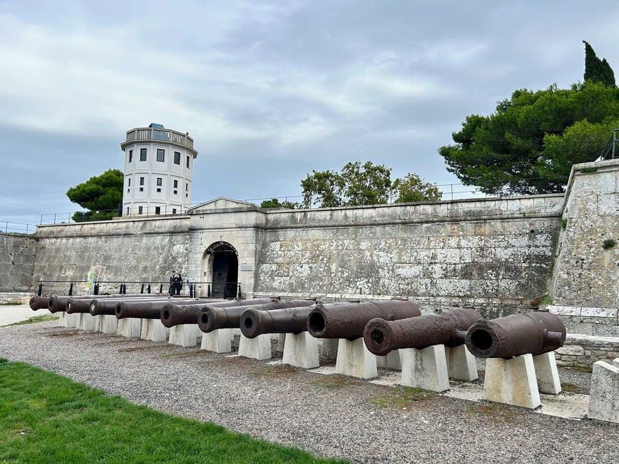 Pevnost Kastel, Pula, Chorvatsko