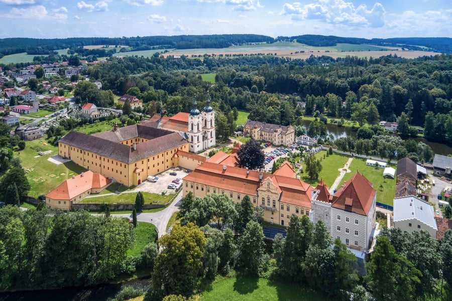 Klášter a Kostel Narození Panny Marie Želiv
