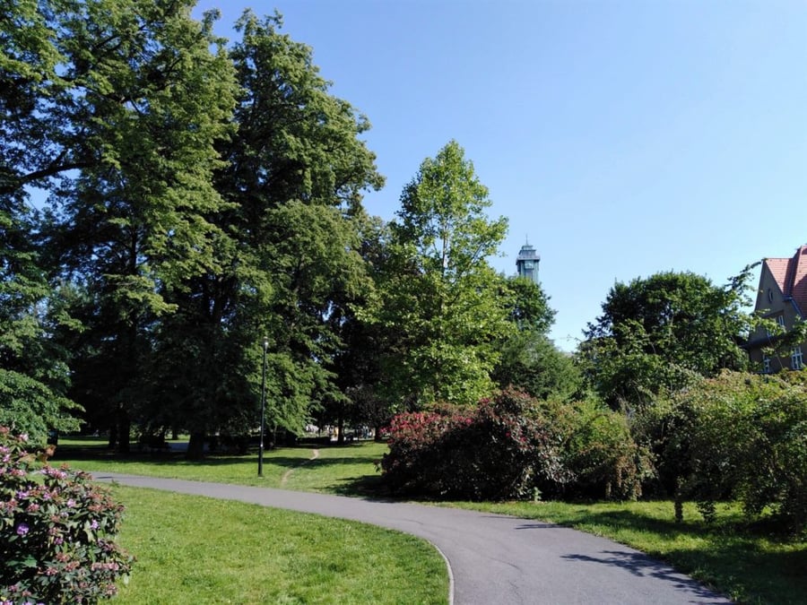 Komenského sady (park) Ostrava