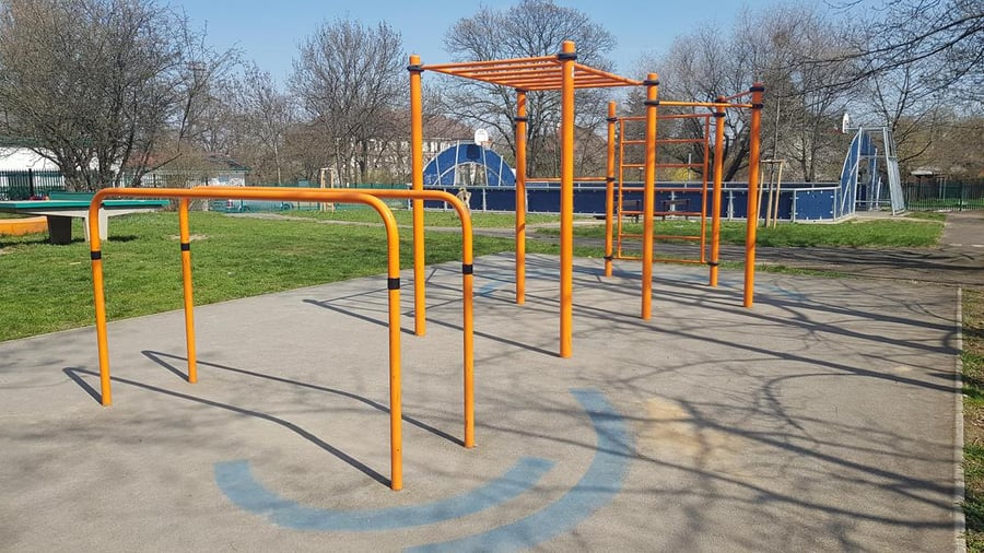Workout hřiště Pod Bohdalcem