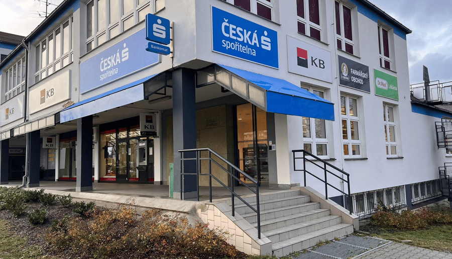 Česká spořitelna Gerská ul., Plzeň 1