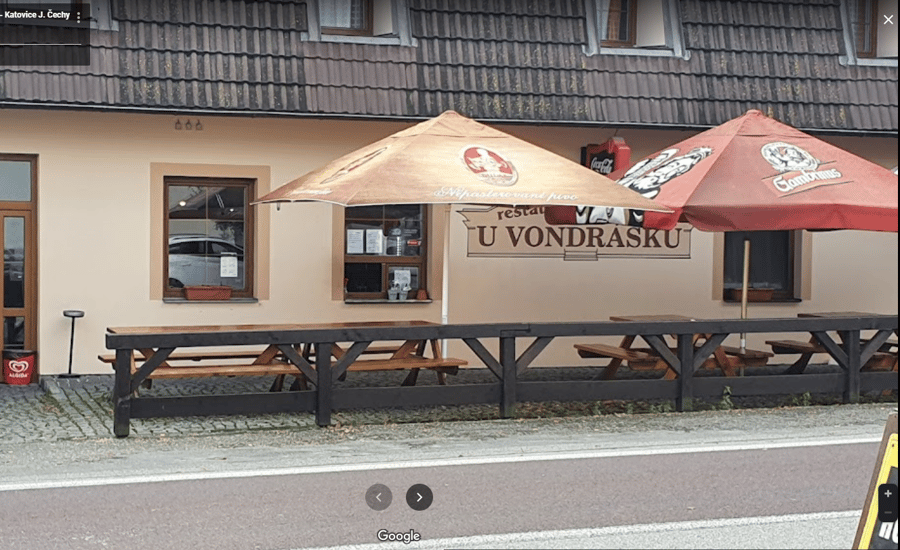 Restaurace a penzion "U VONDRÁŠKŮ"