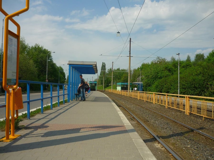 tramvajová zastávka Hulvácká