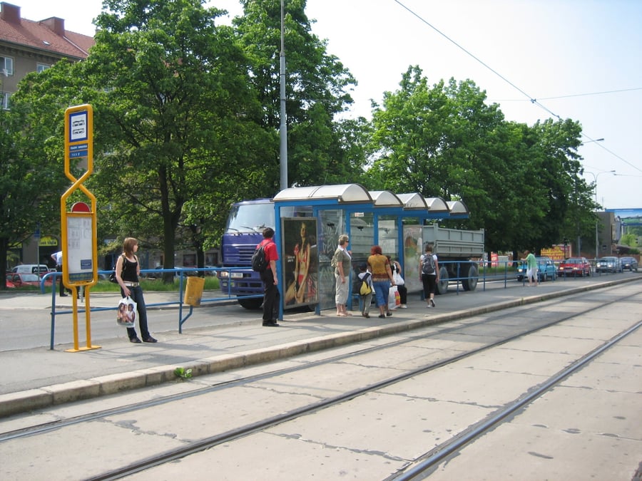 tramvajová zastávka Fakultní nemocnice