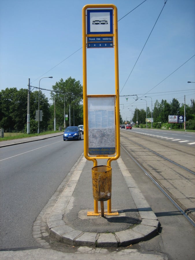 přestupní uzel Nová Ves Vodárna