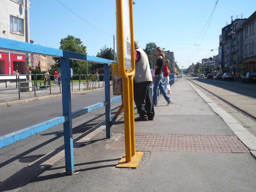 tramvajová zas. Mariánské náměstí