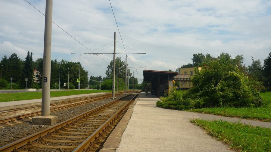 tramvajová zastávka Nová Huť Hl. brána