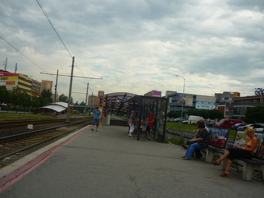 tramvajová zas. Antonína Poledníka