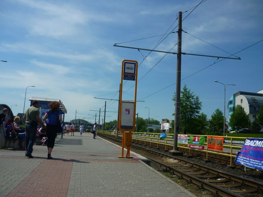 tramvajová zastávka Dubina