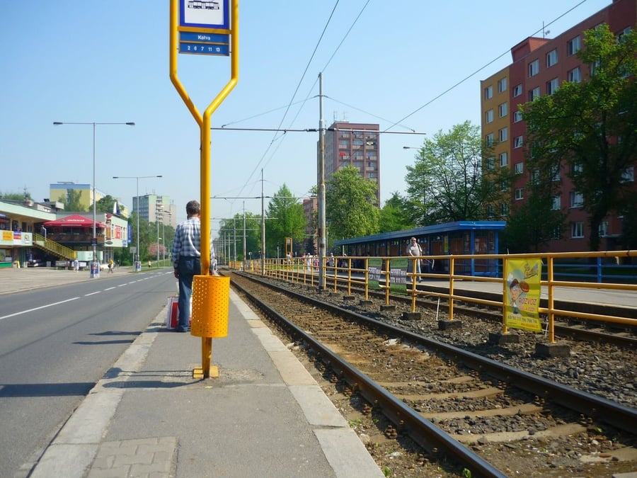 tramvajová zastávka Kotva