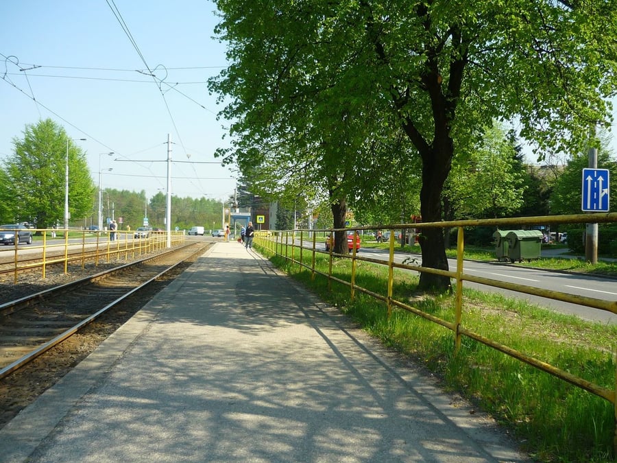 tramvajová zas. Zábřeh Vodárna