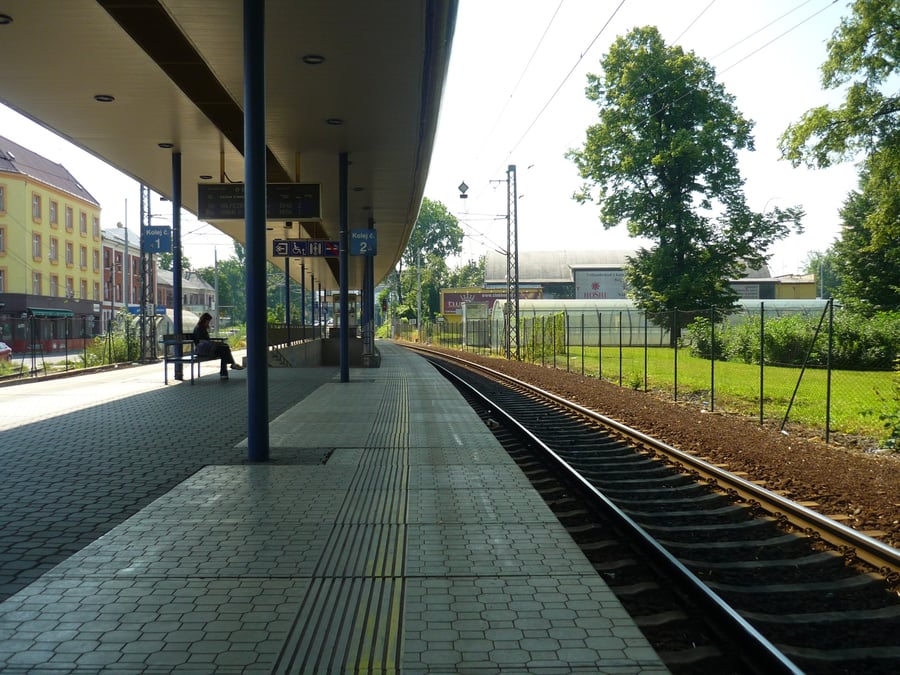 Vlaková zastávka Stodolní