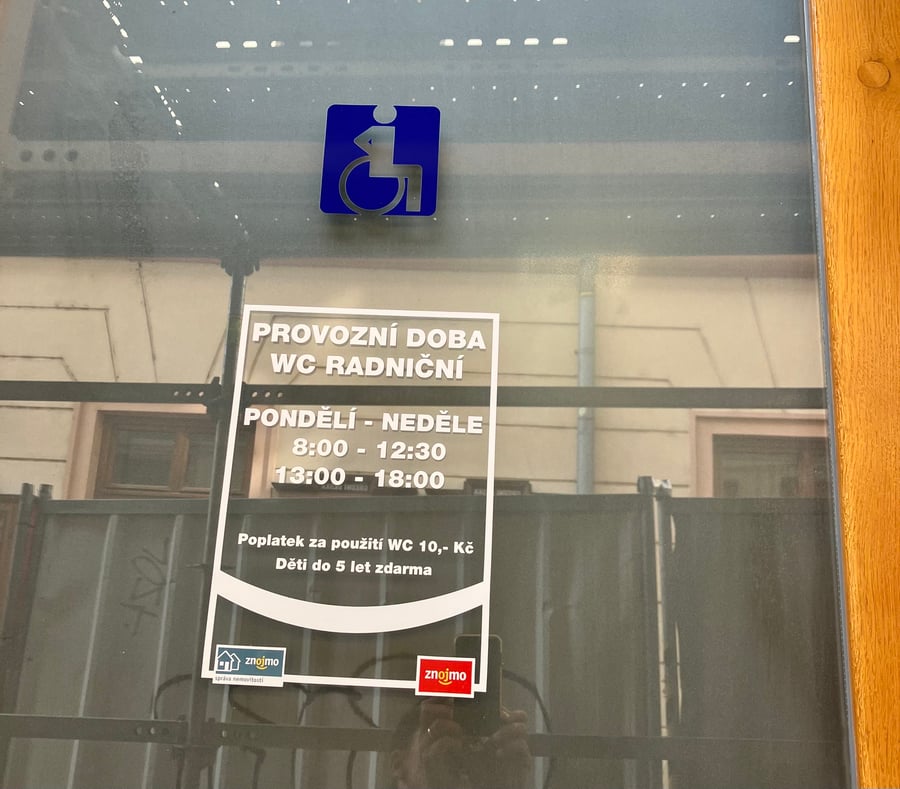 bezbariérové WC