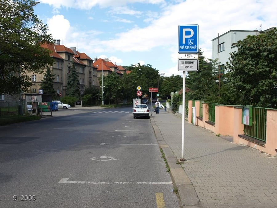 Vyhrazené parkoviště