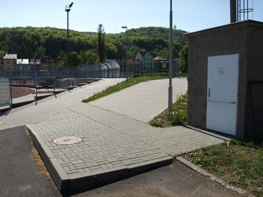 WC na stadionu