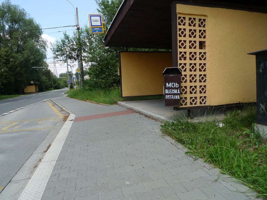 trolejbusová zastávka Parcelní