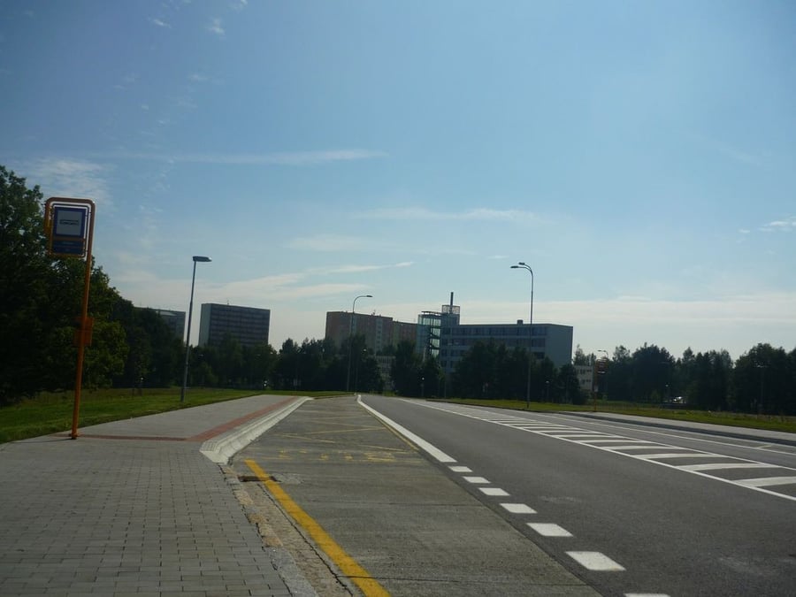 autobusová zastávka Spojovací