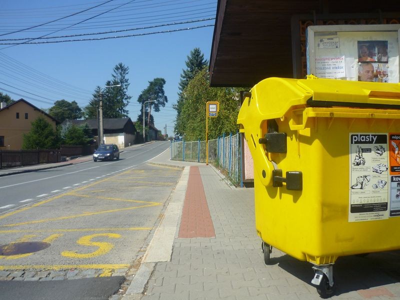 autobusová zastávka Dolní Polanka