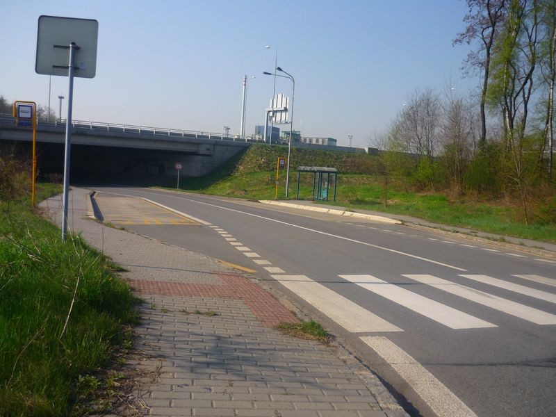 autobusová zastávka Čistička odpadních voz
