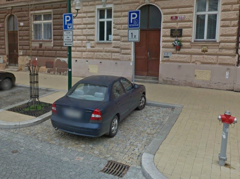 Vyhrazené parkoviště