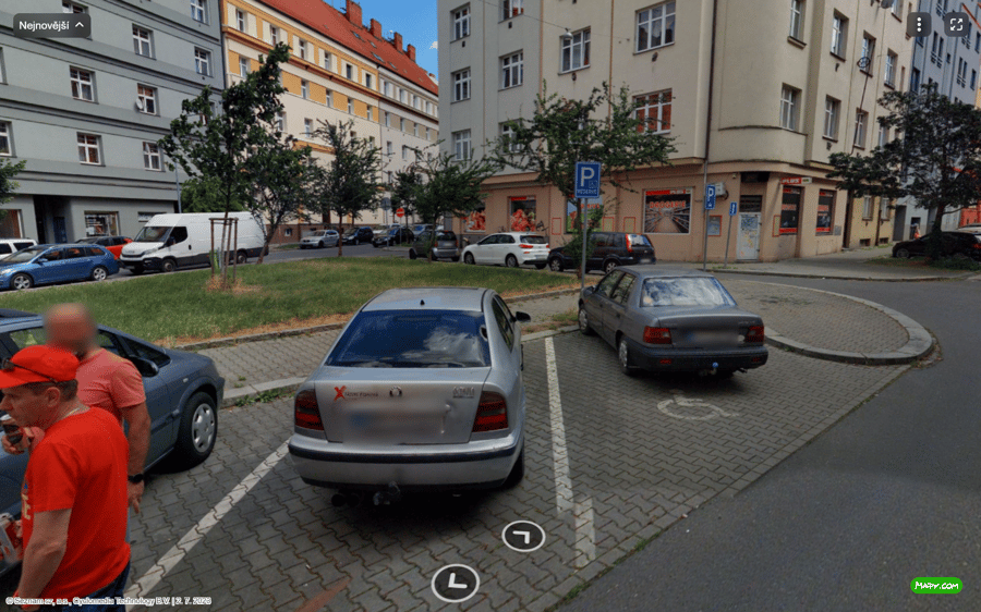 Parkoviště Vrchlického ul., Plzeň 3